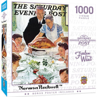 Saturday Evening Post - Freedom from Want, Norman Rockwell (1000pcs)