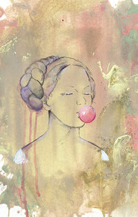 Ravensburger Puzzle Moment - Bubble Gum Lady (300pcs)