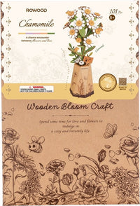 3D Wood Chamomile - Energetic & Happiness (101pcs)