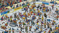 PFG ICE Hockey / Hockey Sure Glace, JVH (1500pcs) (utilisation / utilisée - puzzles pour de bon)