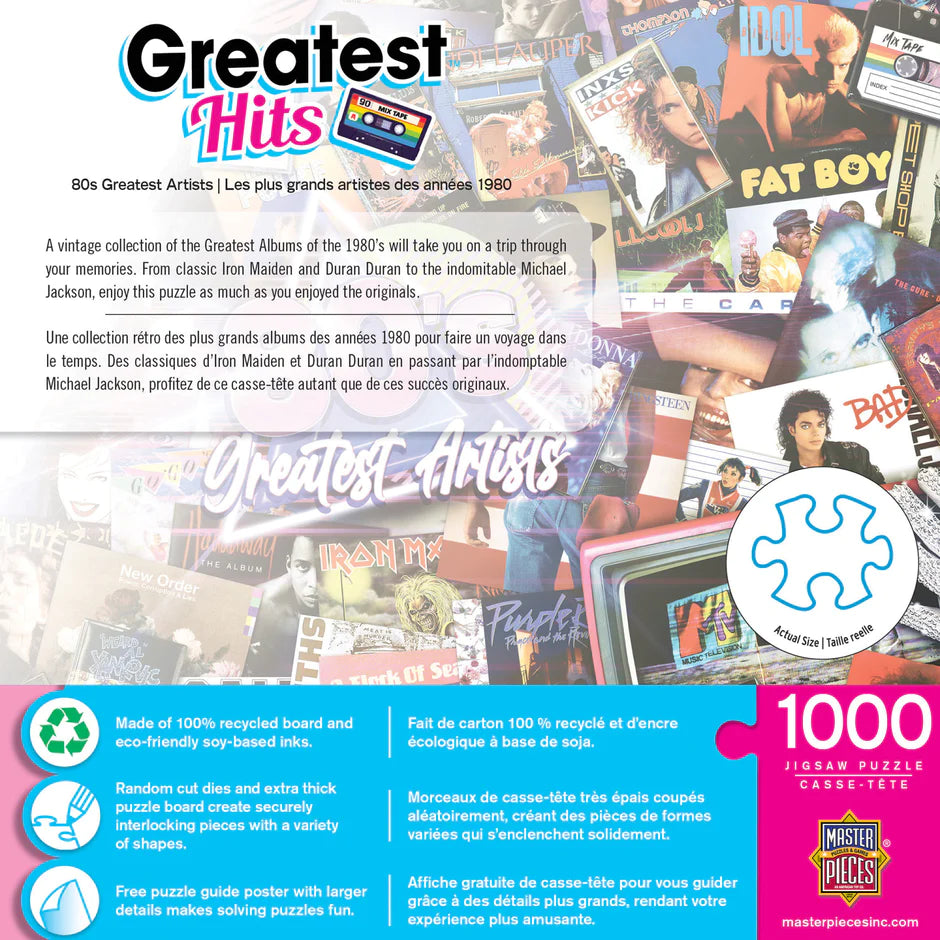 Greatest Hits - 80's Artists (1000pcs)