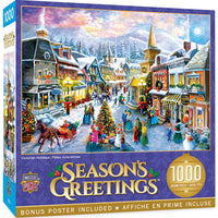 Salutations de la saison PFG - Vacances victoriennes, Nicky Boehme (1000pcs) (utilisation / utilisée - puzzles pour de bon)