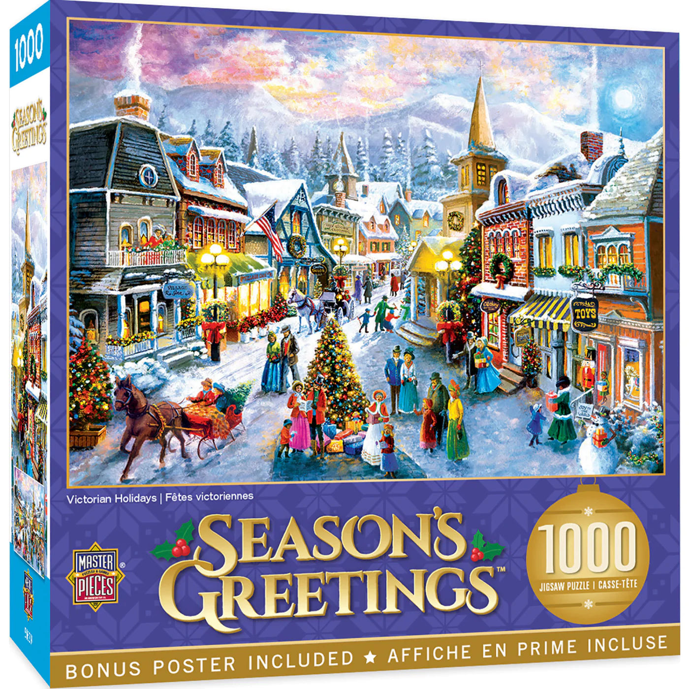 Season's Greetings - Victorian Holidays, Nicky Boehme (1000pcs)