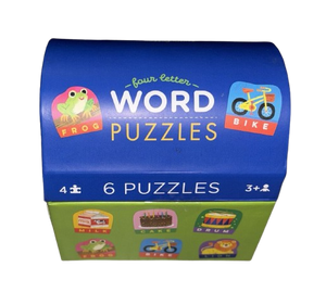 6 puzzles de mots de quatre lettres 