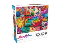 PFG Vintage Knitting, Aimee Stewart (1000pcs) (utilisation / utilisée - puzzles pour de bon)
