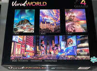 SET 4-en-1 PFG - Vivid World (USAGÉ / USET - Puzzles pour de bon)