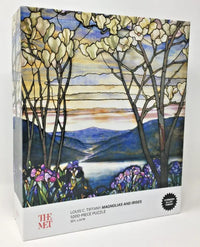 Magnolias PFG et iris (utilisation / utilisé - puzzles pour de bon)