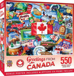 Salutations du Canada (550pcs)
