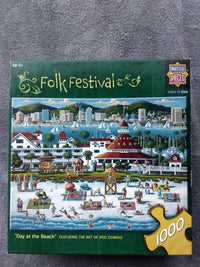 Festival folklorique PFG - Jour à la plage (utilisation / utilisée - puzzles pour de bon)