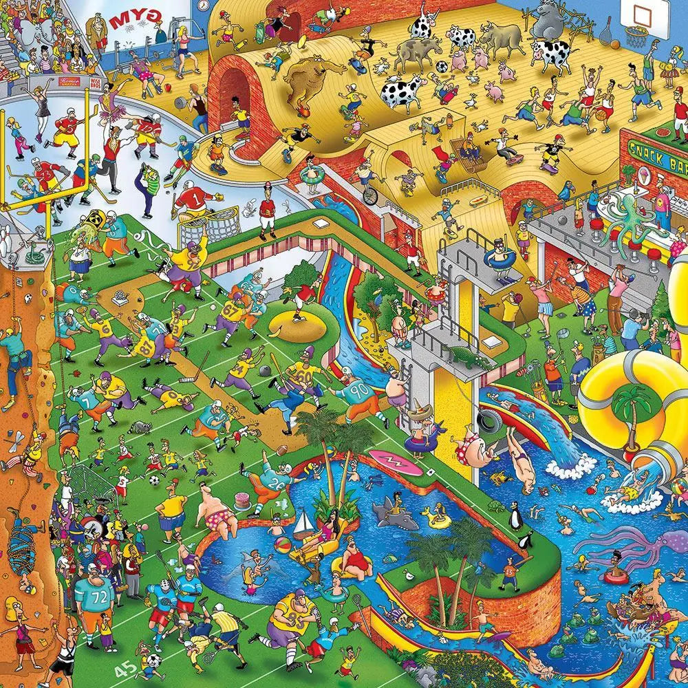 Complexe sportif / Complexe de Sport, Steve Skelton (1000pcs)