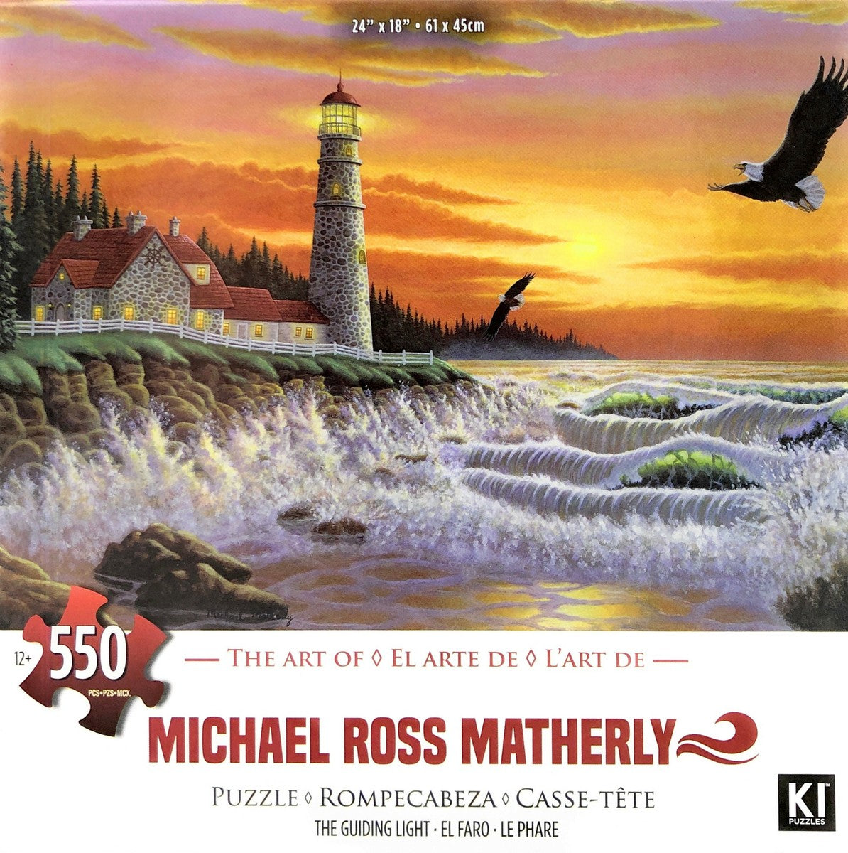 PFG La Lumière qui guide (550 pièces) (Utilisation - PUZZLES FOR GOOD)
