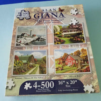 PFG 4-en-1 L'art d'Alan Giana, The Four Seasons (USAGÉ / USET - Puzzles for de bon)