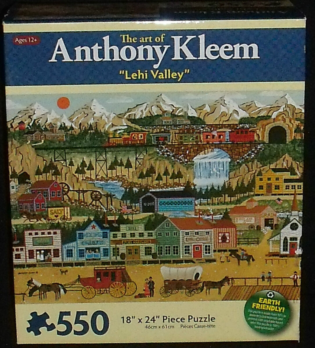PFG Lehi Valley (550pcs) (Usage/Used - PUZZLES FOR GOOD)