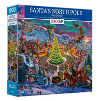 Classic Christmas - Santa's North Pole, Zac Kinkade (1000pcs)