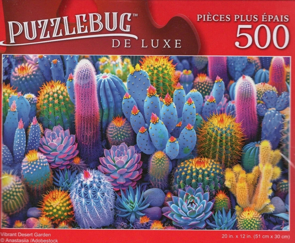 PFG Jardin du désert éclatant (Utilisation/Usagé - PUZZLES FOR GOOD)