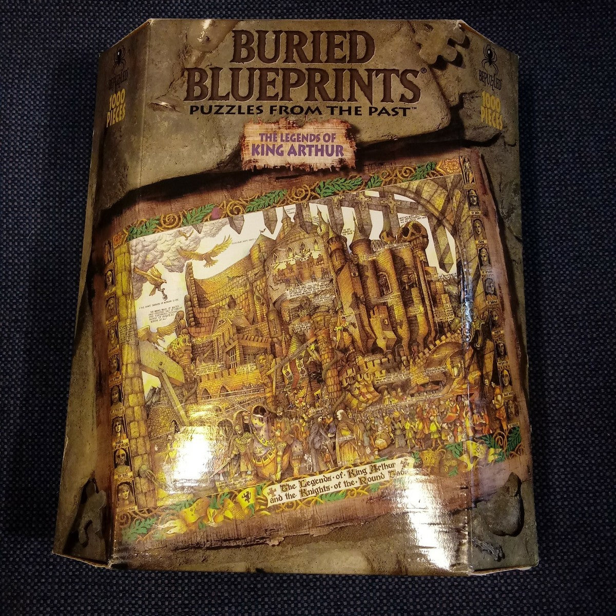 PFG Buried Blueprints - Puzzles From the Past (1000pcs) (Usagé - PUZZLES FOR GOOD)