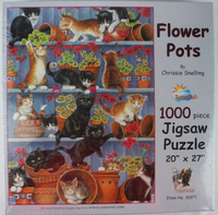 PFG - Flower Pots (1000pcs) (Usages/Used - Puzzles for Good)