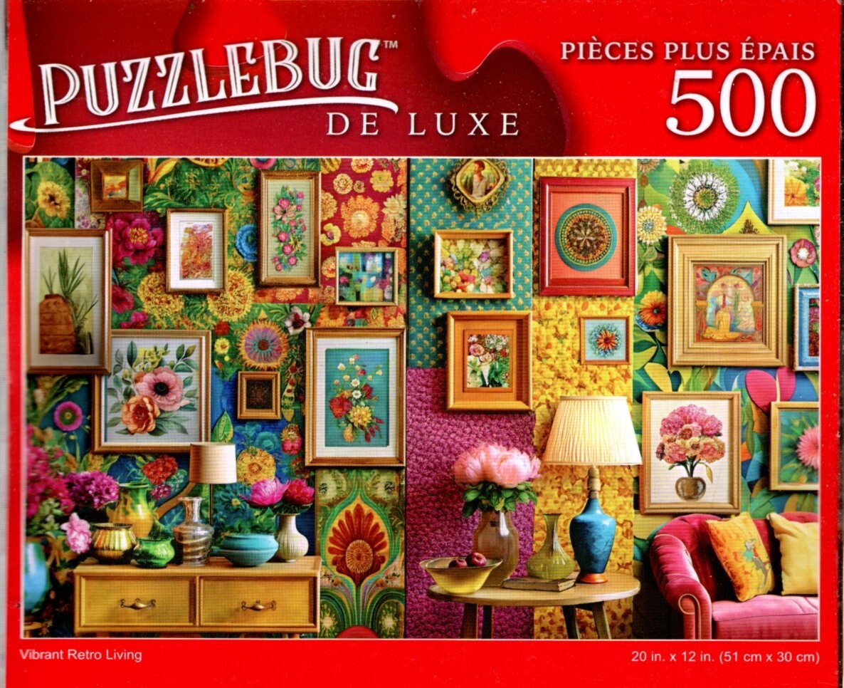 PFG Vibrant Retro Living (Usage/Occasion - PUZZLES FOR GOOD)