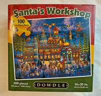 Atelier de PFG Santa (utilisation / utilisée - puzzles pour de bon)