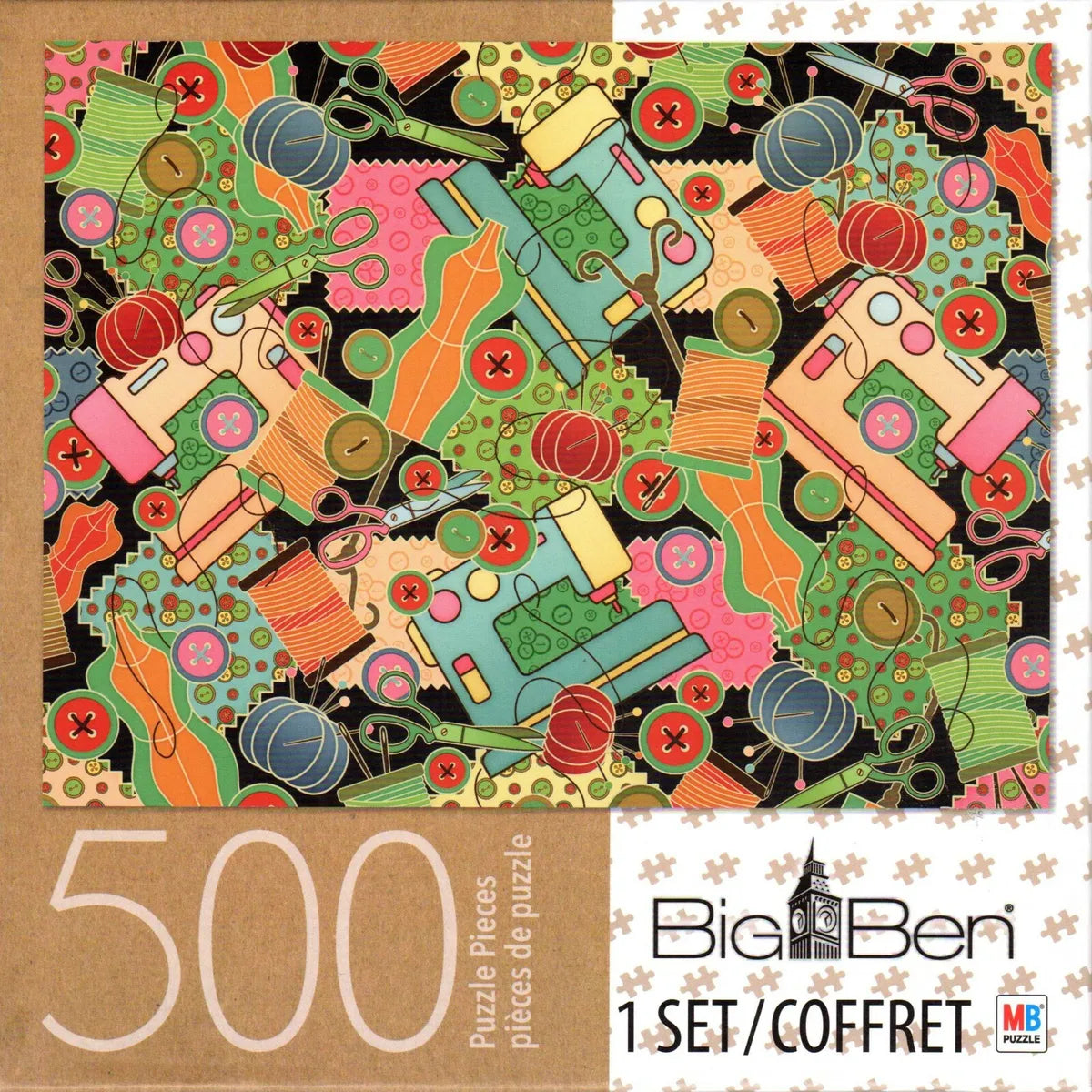 PFG Big Ben - Collage de couture (USAGÉ / USET - Puzzles pour de bon)