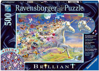 Ravensburger Butterfly Unicorn (500pcs) (paillettes)