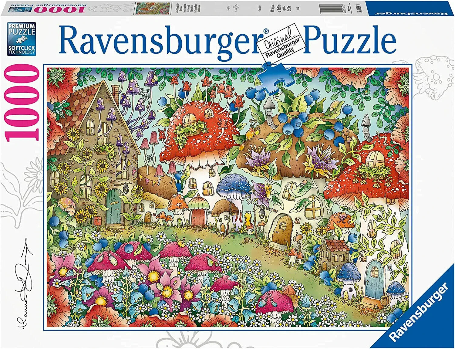 Ravensburger Cute Champignons (1000pcs)