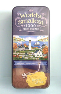 Le plus petit du monde du monde - veille sur la baie, 1000pcs (boîte d'étain compacte) (utilisation / utilisée - puzzles pour de bon)