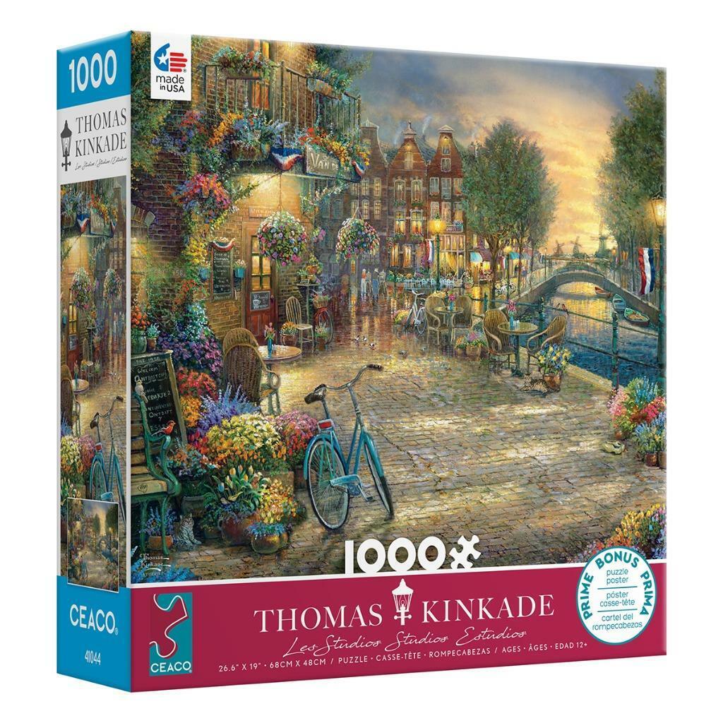 Amsterdam Cafe, Thomas Kinkade (1000pcs)