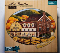 PFG Le vétérinaire du village, Art Poulin (750pcs) (ronde) (utilisation / utilisée - puzzles pour de bon)