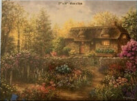 PFG Cottage Garden in Full Bloom, Nicky Boehme (1000pcs) (Usage/Used - PUZZLES FOR GOOD)