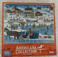 Collection PFG Americana - Over the River (500PCS) (utilisation / utilisée - Puzzles pour de bon)