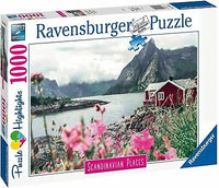 PFG Ravensburger Scandinavian Places - Lofoten, Norvège (1000pcs) (utilisation / utilisée - puzzles pour de bon)