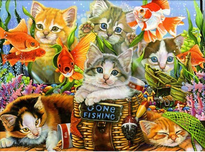 PFG Gone Fishing (1000 pièces) (Usage/Occasion - PUZZLES FOR GOOD)