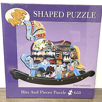 PFG Rocking Horse (SHAPED) (650pcs) (Usagé/Used - PUZZLES FOR GOOD)
