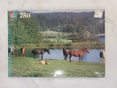 Chevaux PFG au pâturage (Utilisation - PUZZLES FOR GOOD)