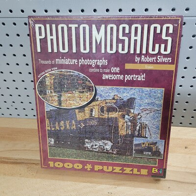 PFG Photomosaïques - Train (Utilisation - PUZZLES FOR GOOD)