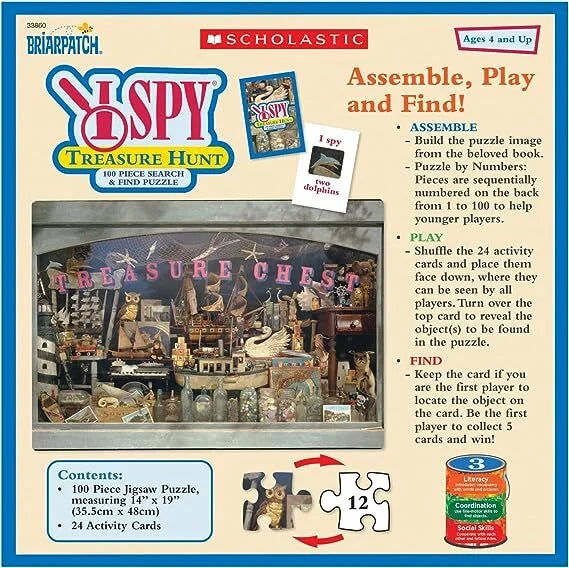 I Spy - Treasure Hunt (100pcs)