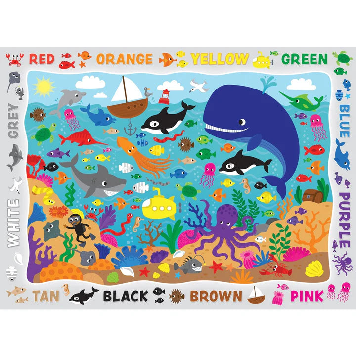 Hide & Seek - Colors in the Ocean (48pcs)