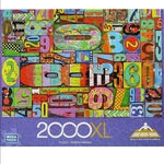 PFG Vintage Numbers (2000pcs) (Usage/Used - PUZZLES FOR GOOD)