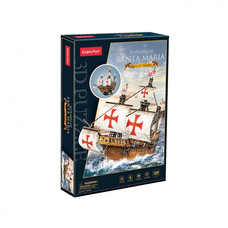 Santa Maria (3D Puzzle) (204pcs)