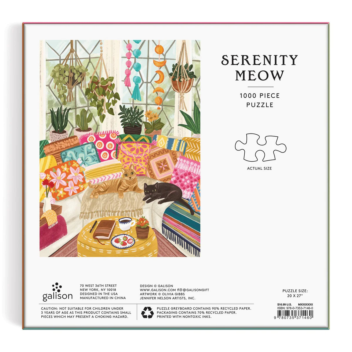 Serenity Meow, Olivia Gibbs (1000pcs)