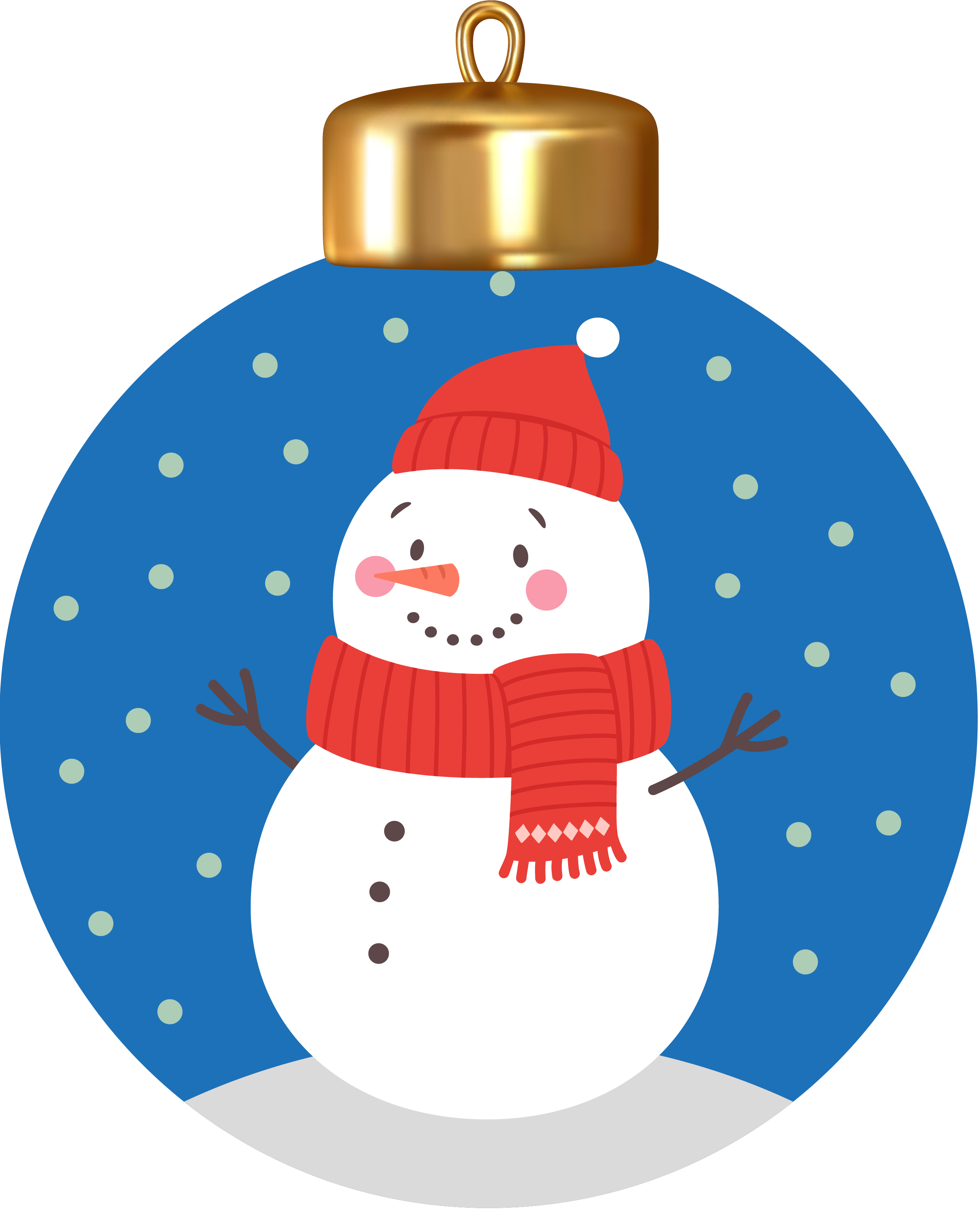 Holly Jolly - Snowman (48pcs)
