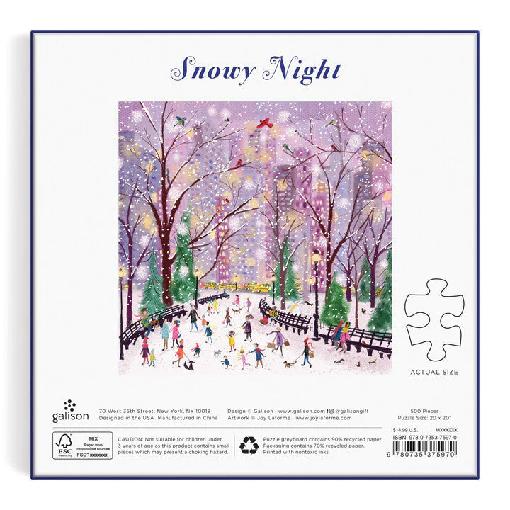 Snowy Night, Joy LaForme (500pcs)
