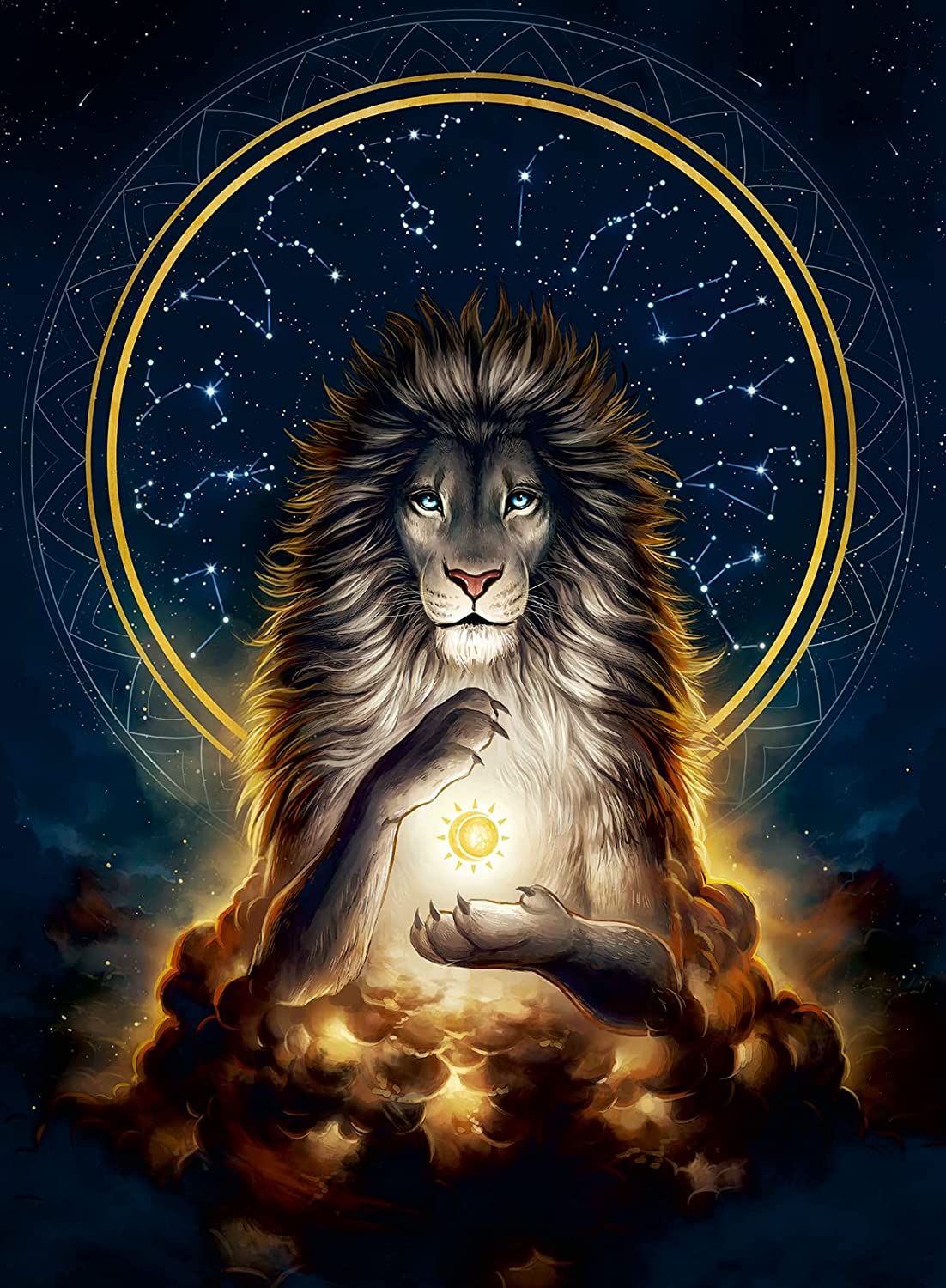 Ravensburger Shining Lion (500pcs) (Glow-in-Dark)