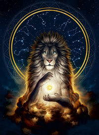 Ravensburger Shining Lion (500pcs) (Glow-in-Dark)