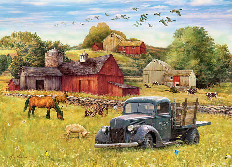 PFG Summer Afternoon on the Farm, Greg Giordano (Usage/Used - PUZZLES FOR GOOD)