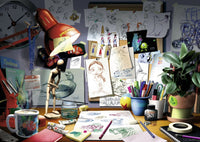 PFG Ravensburger Disney-Pixar: The Artist's Desk (Usage/Used - PUZZLES FOR GOOD)