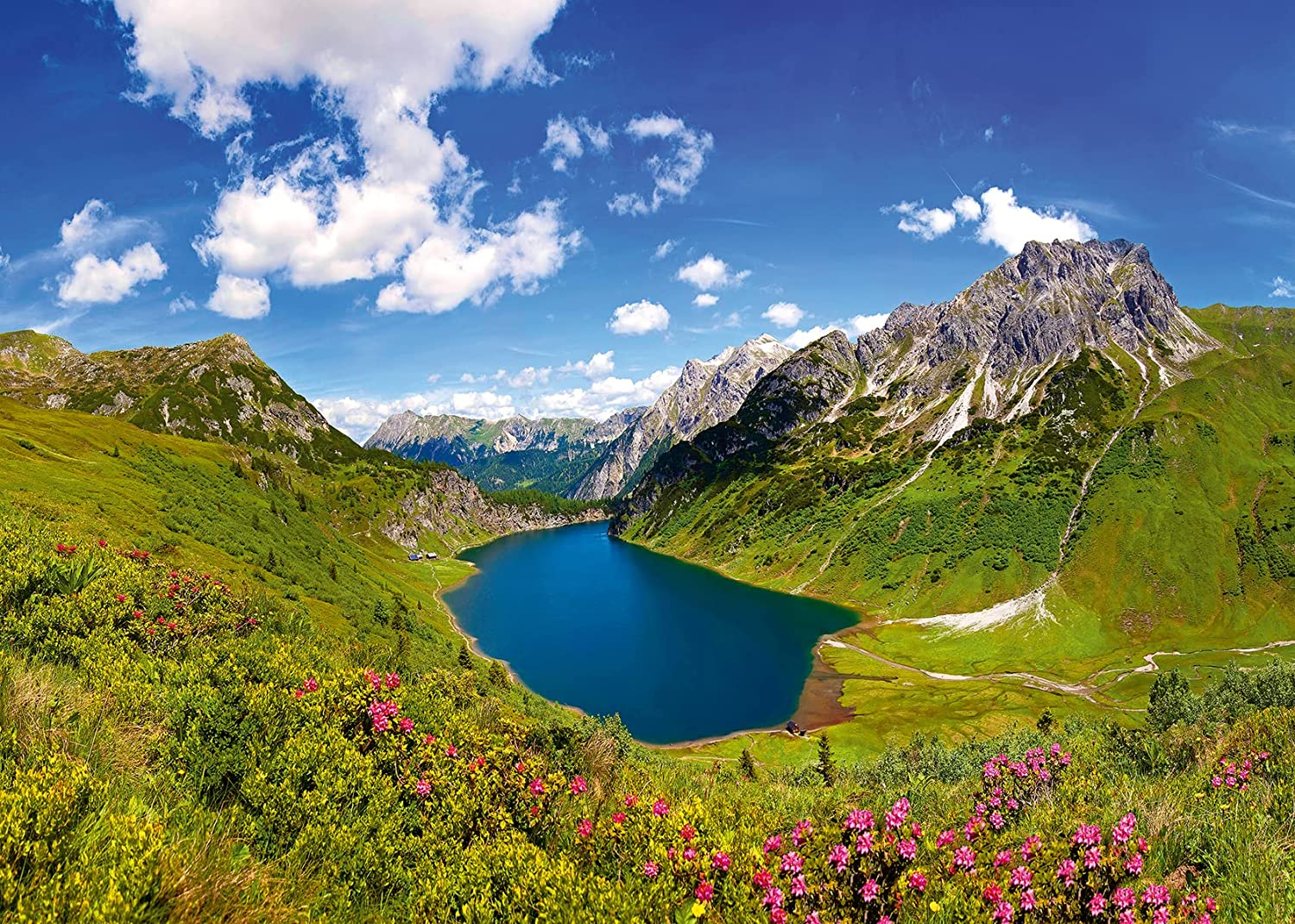 Ravensburger Osterreich Collection - Tappenkarsee near Kleinarl (1000pcs)