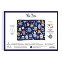 Temps de thé avec des pièces en forme (1000 pc)