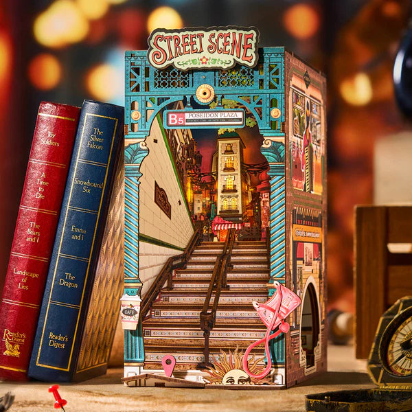 Book Nook - Street Scene (Wood)